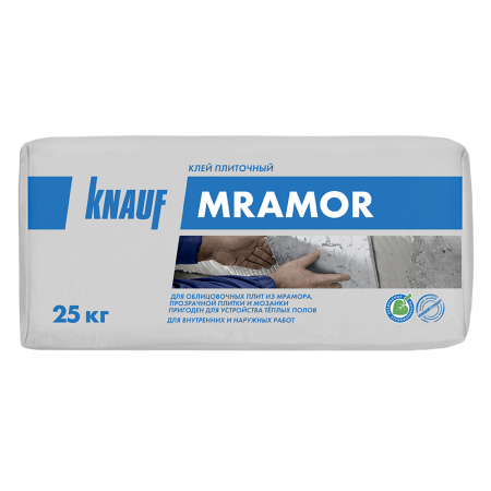 КНАУФ-Мрамор 25 кг Клей плиточный белый КНАУФ-Мрамор
