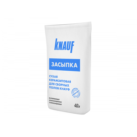 КНАУФ-Засыпка (40л) Сухая керамзитовая засыпка для сборных полов КНАУФ
